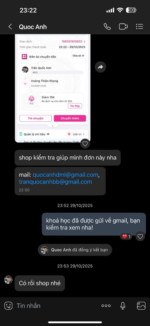 Customer feedback 1